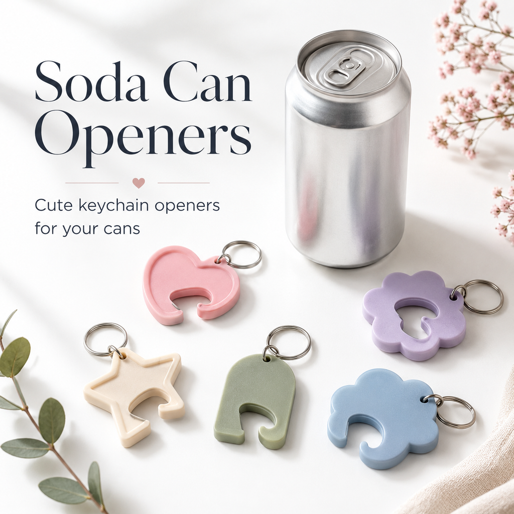 Soda Can Openers & Keychains